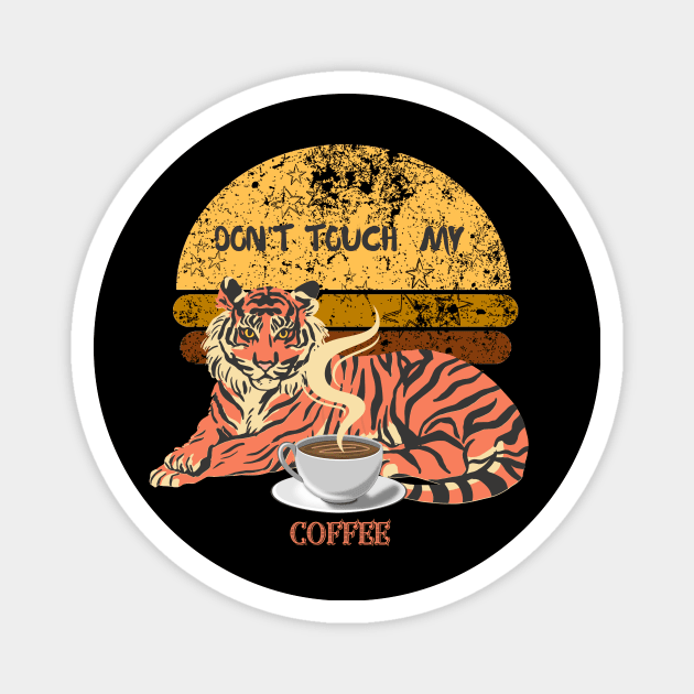 My Coffee Proctor Is Brave And Furious Magnet by NICHE&NICHE